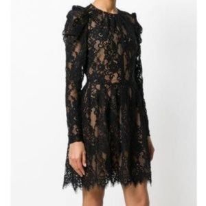 Michael Kors Black Lace Party Dress